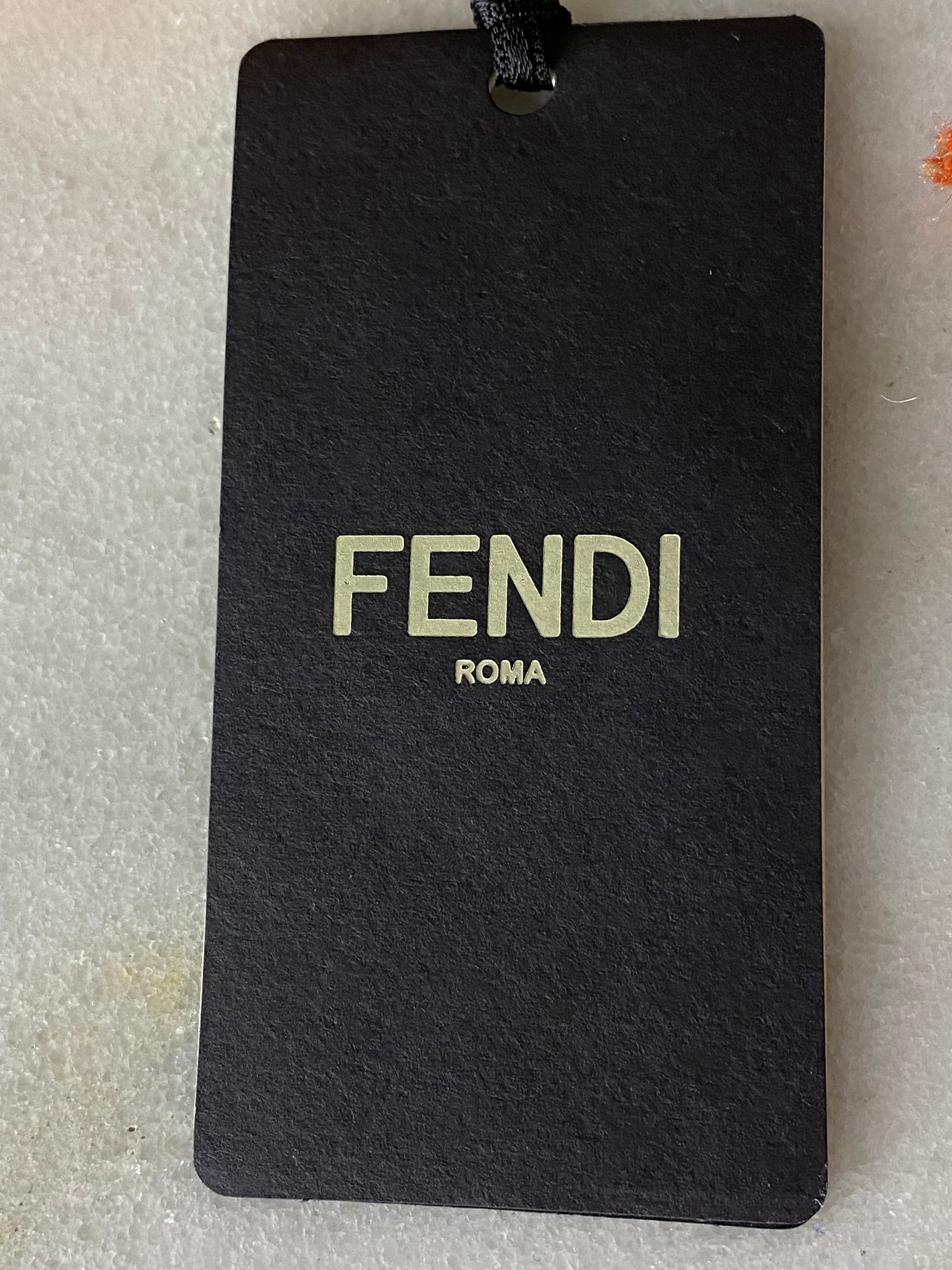 Fendi Bicolor FF Wool Scarf-Scarf-Fendi-The Closet Egypt