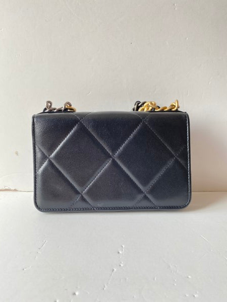 Chanel Black 19 Wallet on Chain