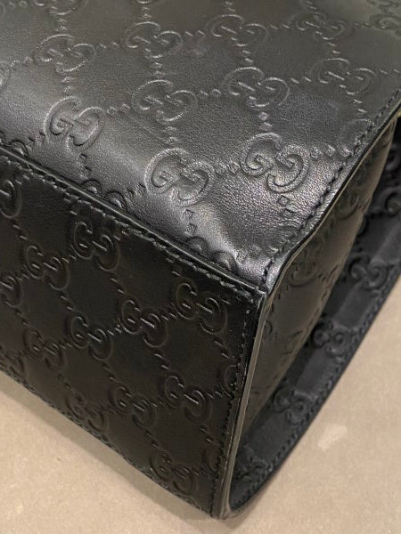 Gucci Black GG Guccissima Emily Large Bag-handbag-Gucci-The Closet Egypt