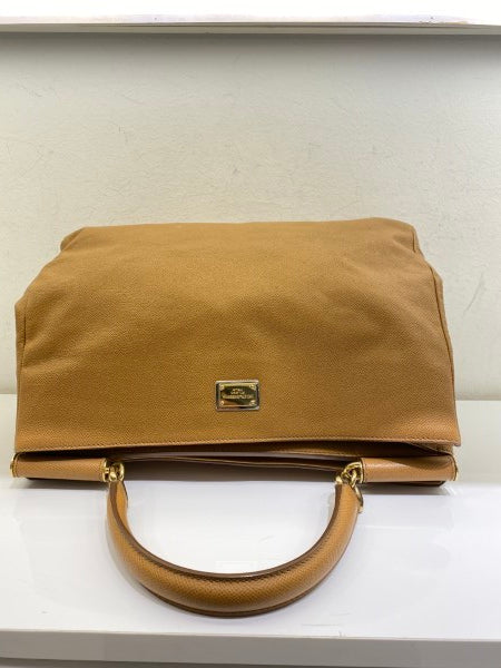 Dolce & Gabbana Beige Tote Bag-handbag-Dolce & Gabbana-The Closet Egypt