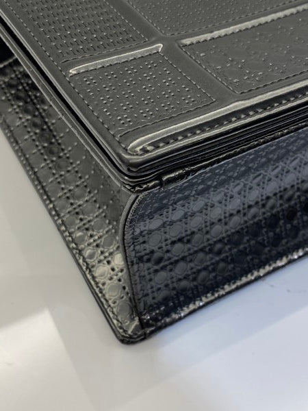 Christian Dior Mettalic Grey Diorama Micro Cannage Flap Medium Bag-handbag-Christian Dior-The Closet Egypt