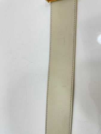 Fendi White Belt 38-Belt-Fendi-The Closet Egypt