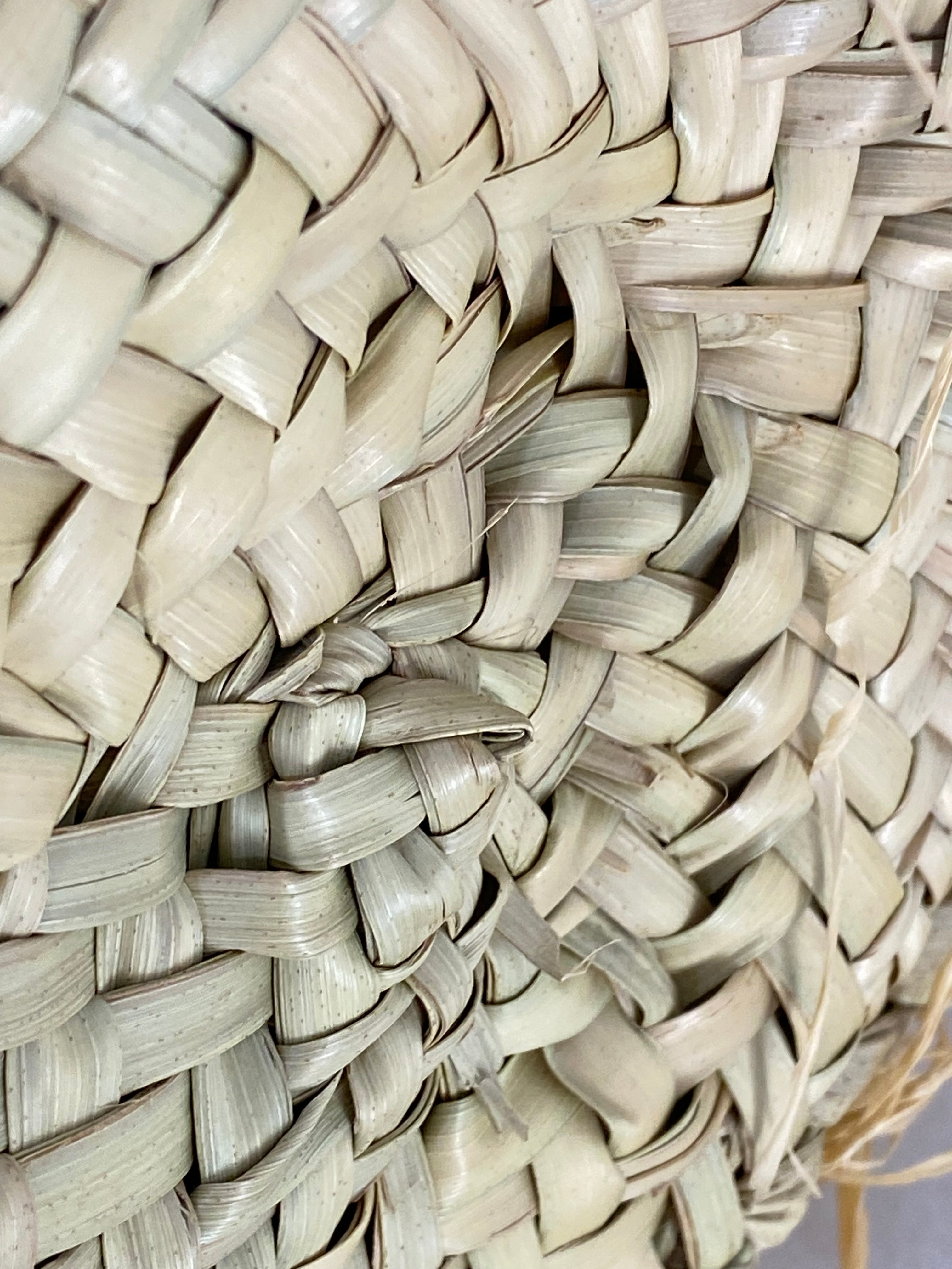 Jacquemus Light Blue Le Panier Soli Raffia Shopping Bag-handbag-Jacquemus-The Closet Egypt