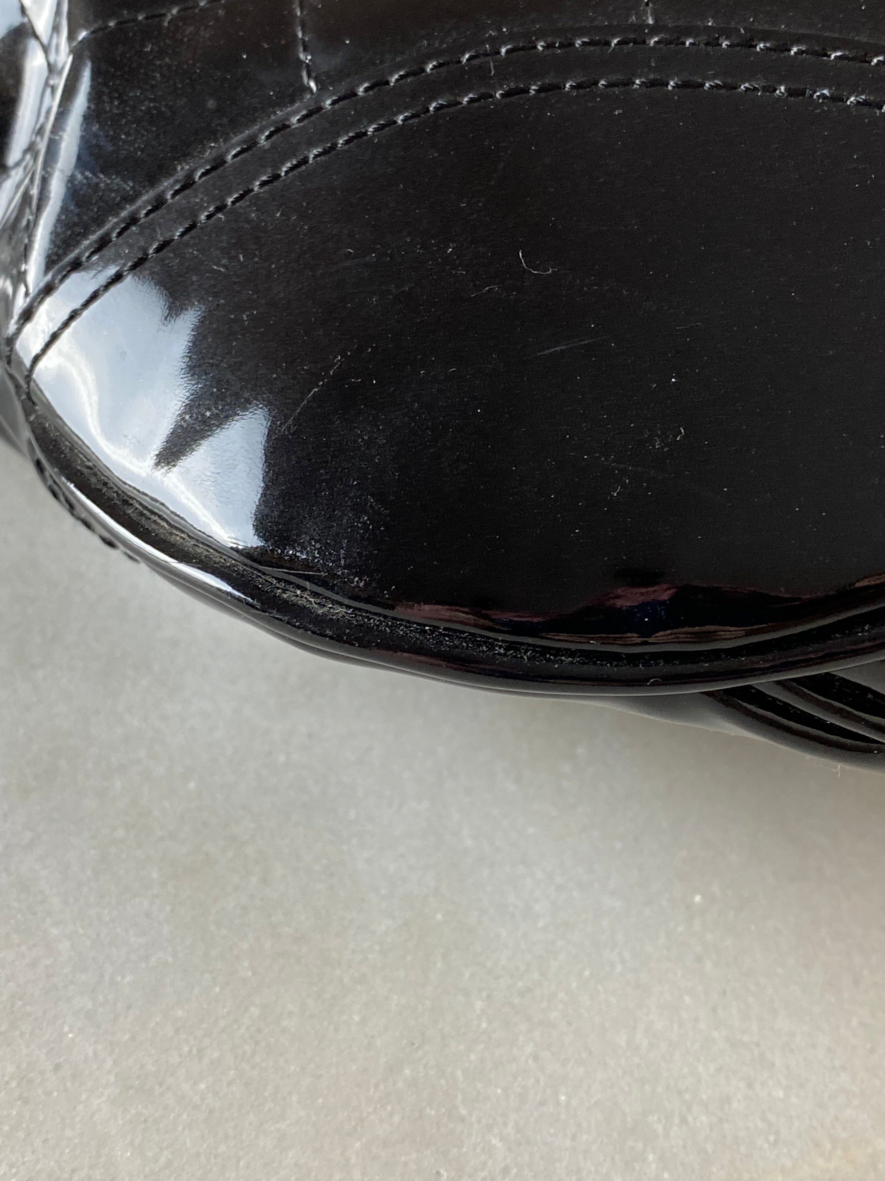 Burberry Black Vernis Hobo Bag-handbag-Burberry-The Closet Egypt