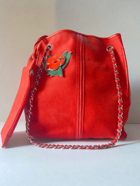Chanel Red Camellia Bag-handbag-Chanel-The Closet Egypt