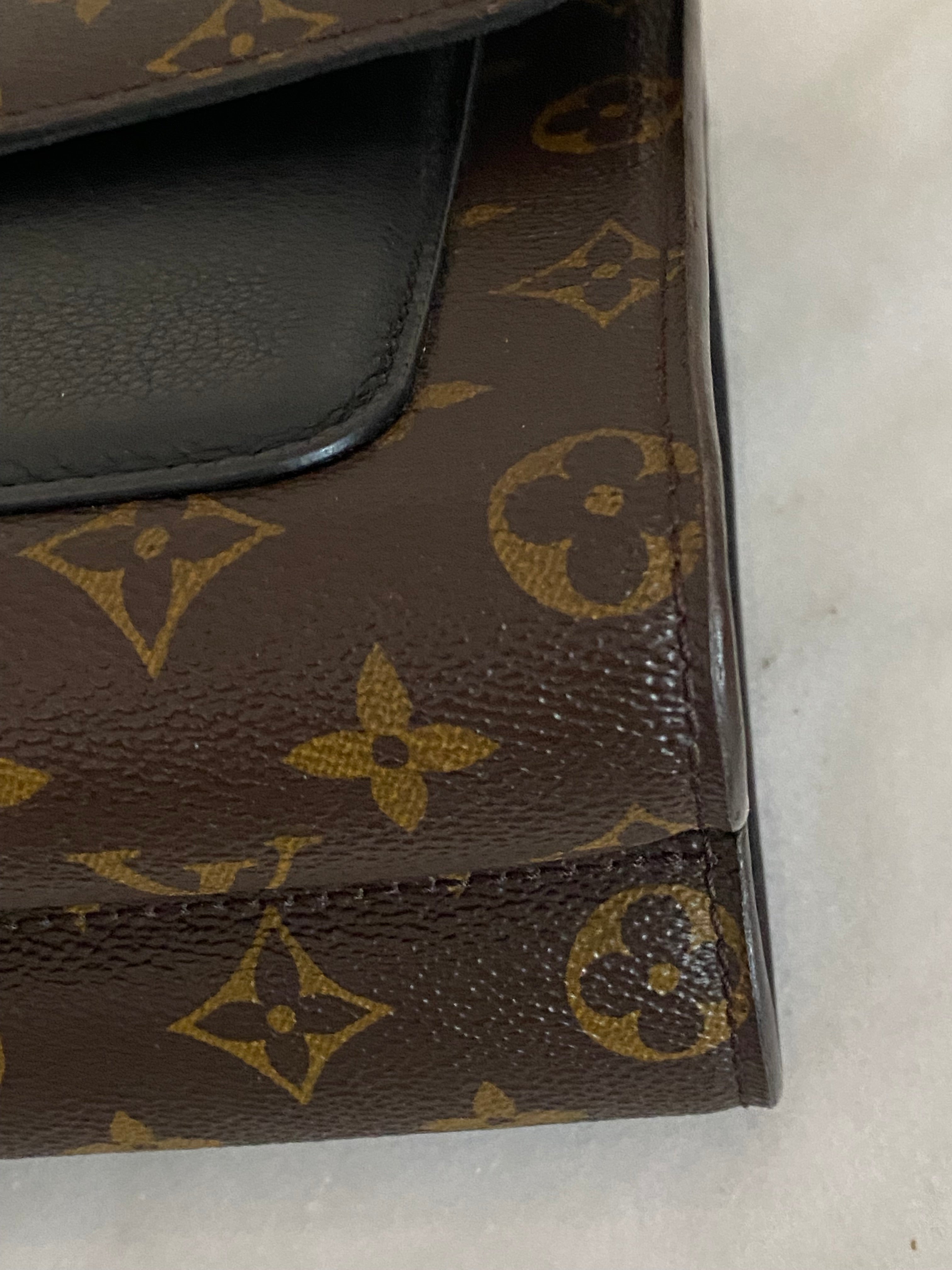 Louis Vuitton Monogram Black Victoire Shoulder Bag-handbag-Louis Vuitton-The Closet Egypt