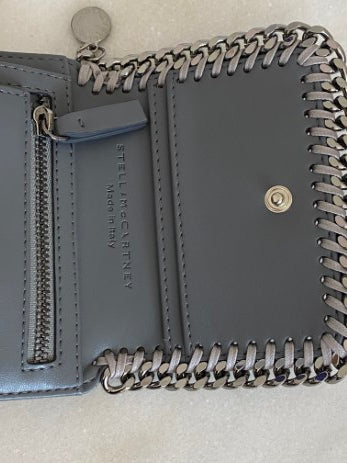 Stella Mccartney Grey Continental Falabella Small Wallet-wallet-Stella Mccartney-The Closet Egypt