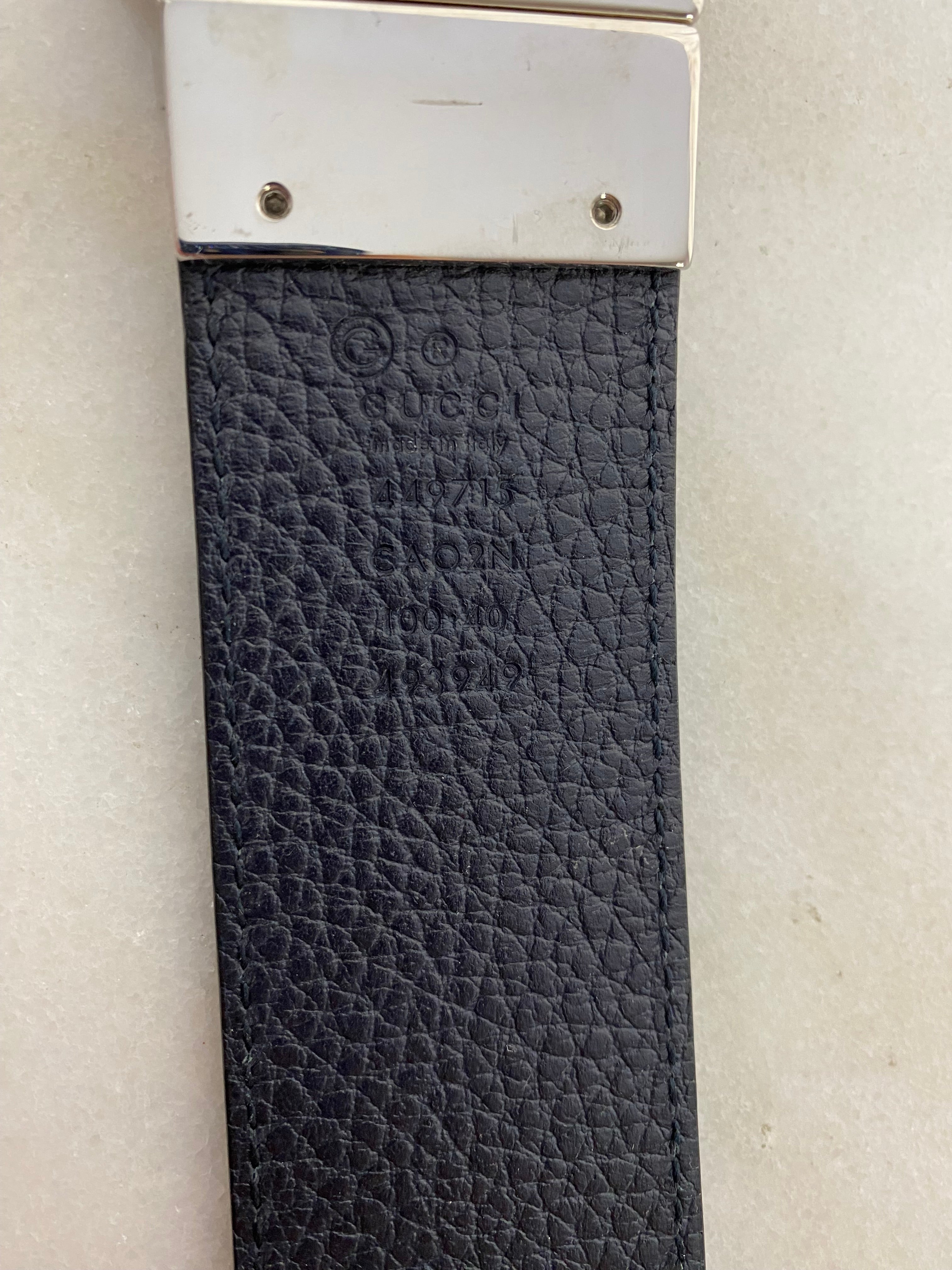 Gucci Black Belt 40-Belt-Gucci-The Closet Egypt