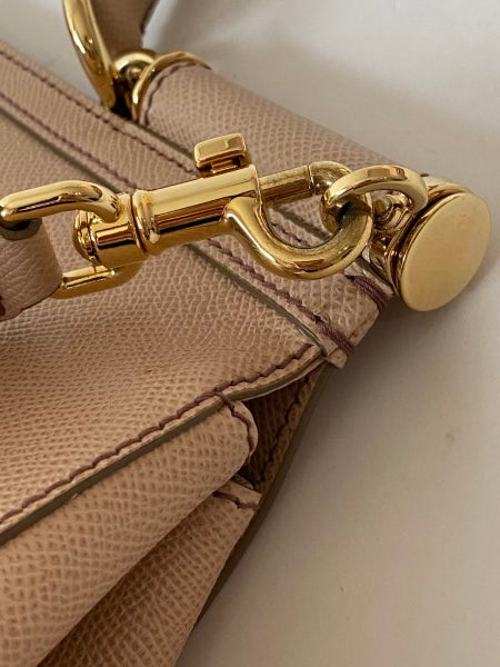 Dolce & Gabbana Beige Dauphin Sicily Maxi Bag-handbag-Dolce & Gabbana-The Closet Egypt