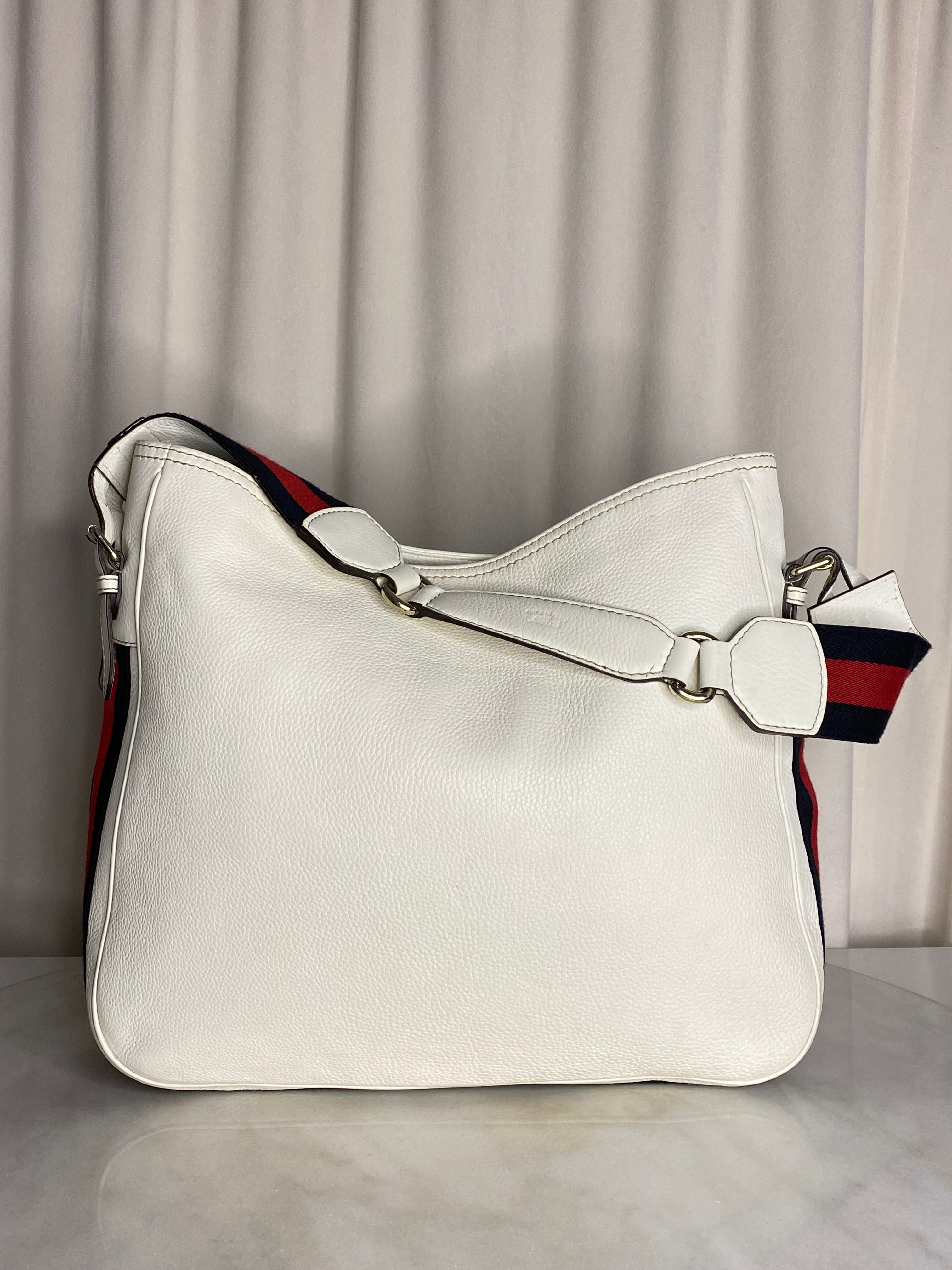 Gucci Off White Web Shoulder Bag-handbag-Gucci-The Closet Egypt