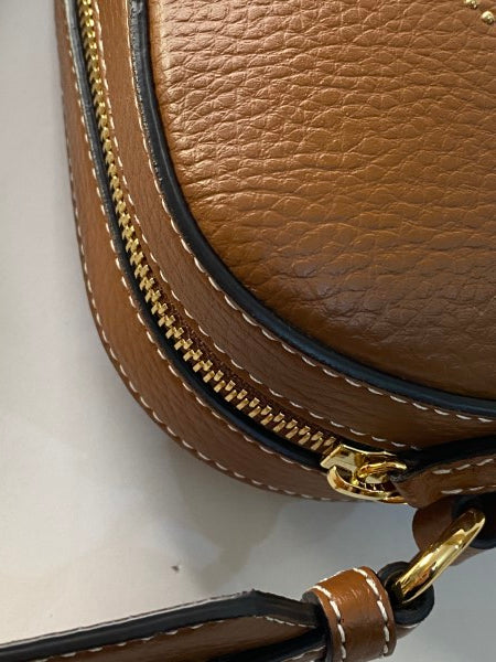 Stella Mccartney Camel Stud Logo Camera Crossbody Bag-handbag-Stella Mccartney-The Closet Egypt