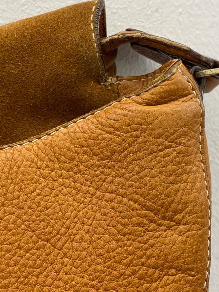 Christian Dior Camel Saddle Crossbody Bag-handbag-Christian Dior-The Closet Egypt