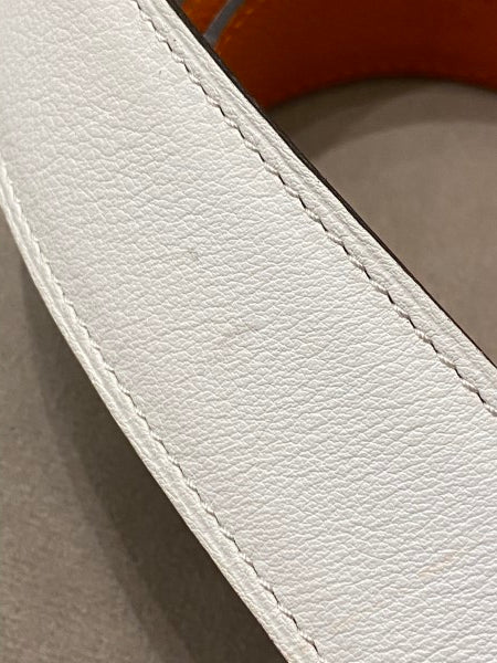 Hermes Bicolor H Buckle Reversible Belt-Belt-Hermes-The Closet Egypt