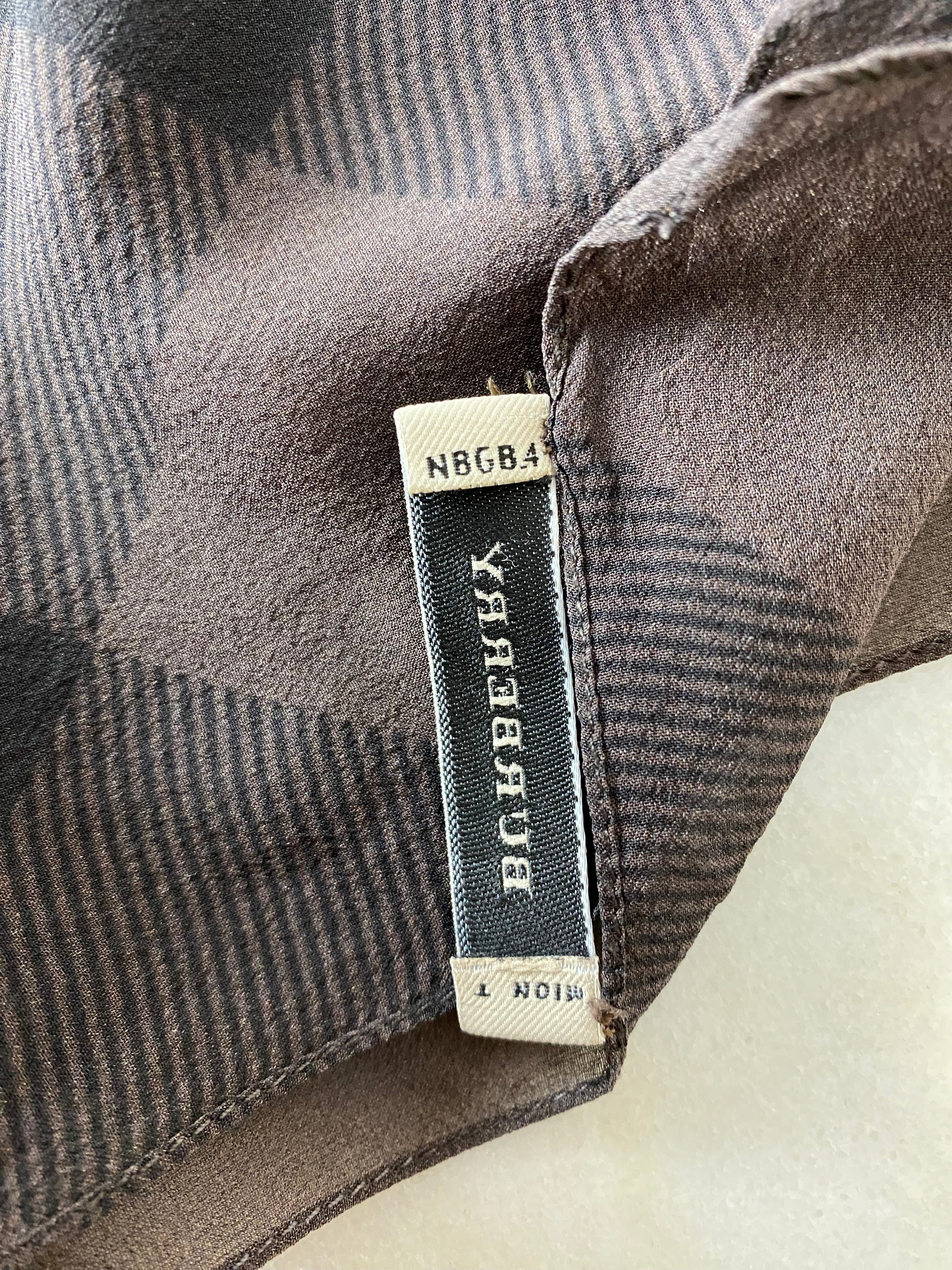 Burberry Beat Check Brown Scarf-Scarf-Burberry-The Closet Egypt