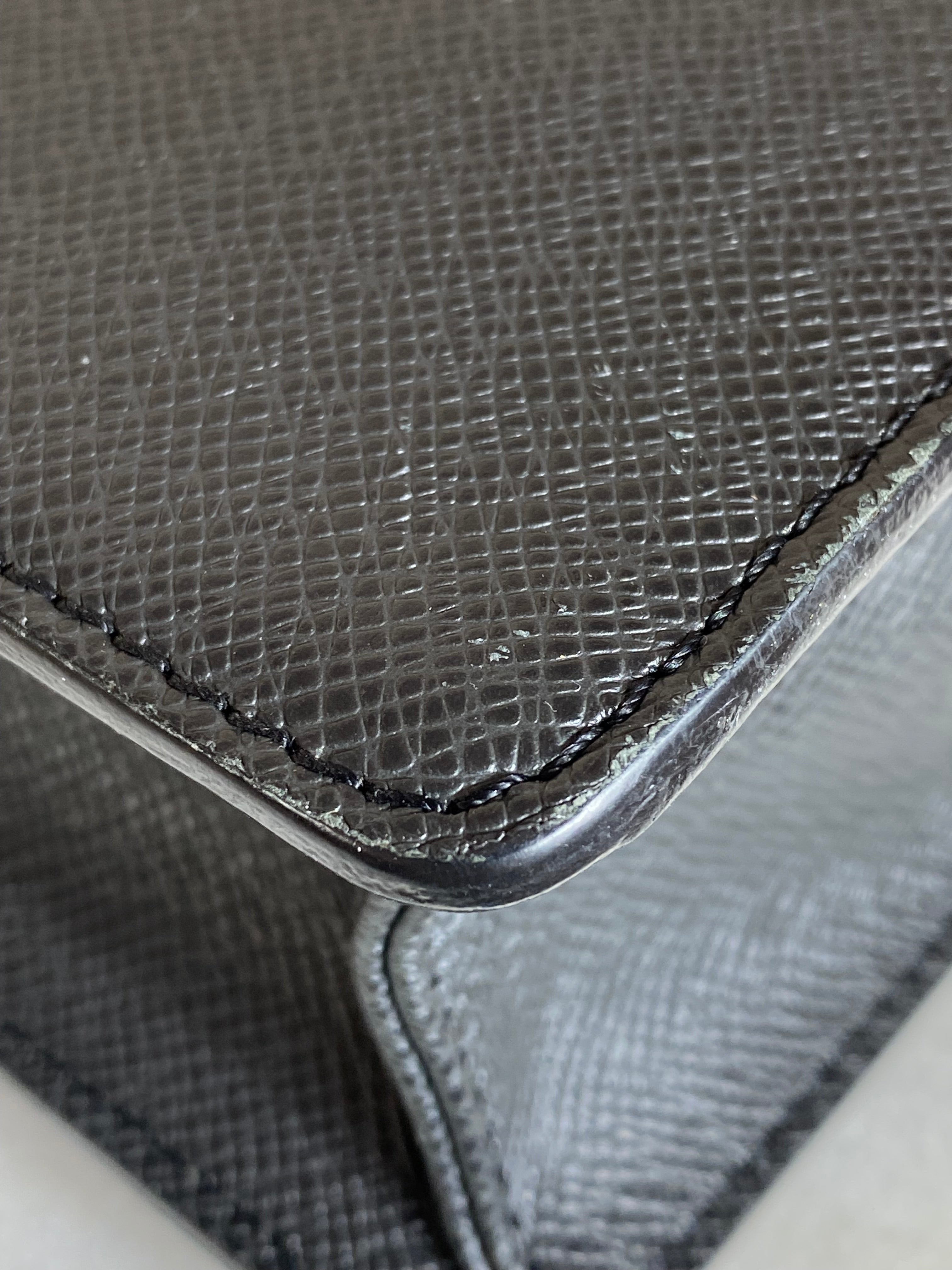 Louis Vuitton Black Taiga Kurgan Crossbody Pochette-Pochette-Louis Vuitton-The Closet Egypt