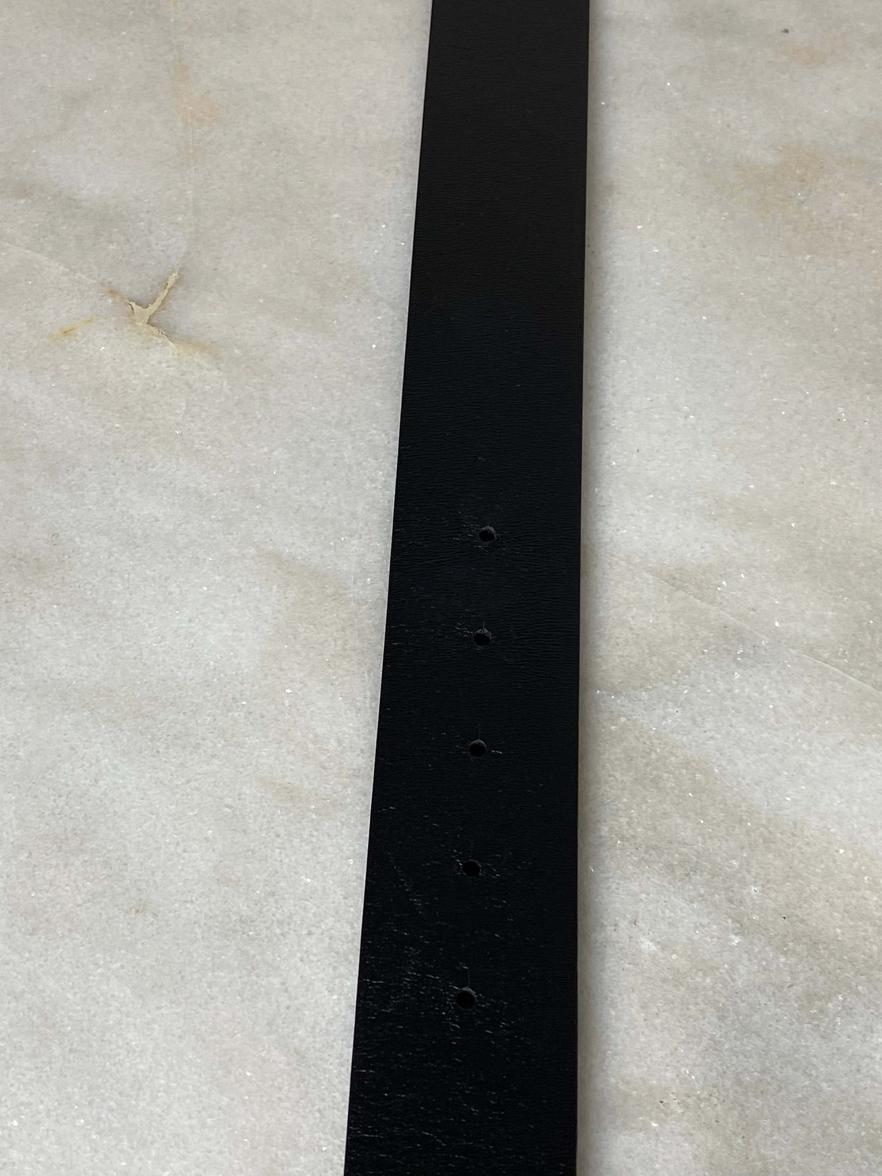 Valentino Black Belt 40-Belt-Valentino-The Closet Egypt