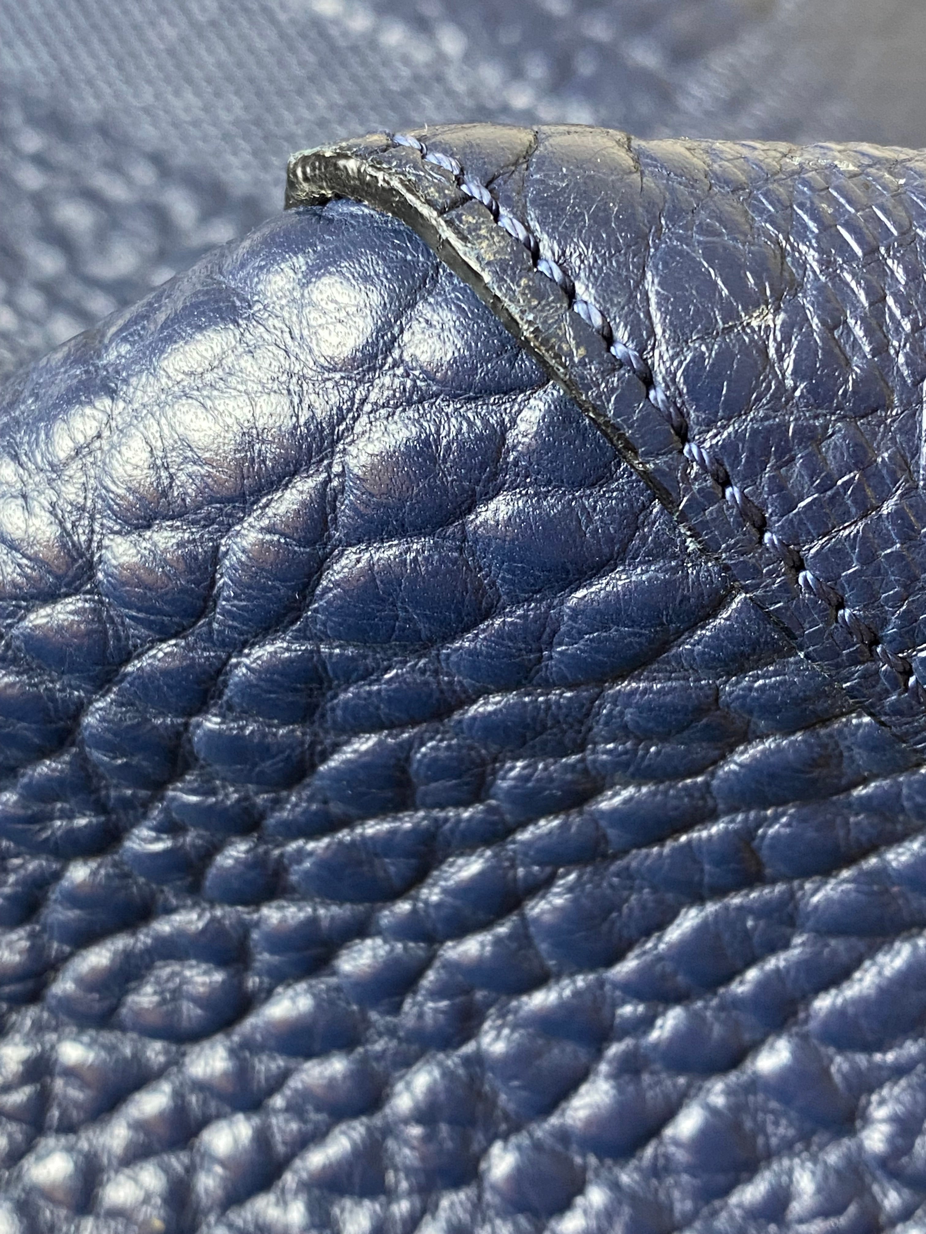 Burberry Blue Embossed Check Canterbury Tote Bag-handbag-Burberry-The Closet Egypt