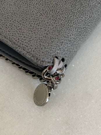 Stella Mccartney Grey Continental Falabella Small Wallet-wallet-Stella Mccartney-The Closet Egypt