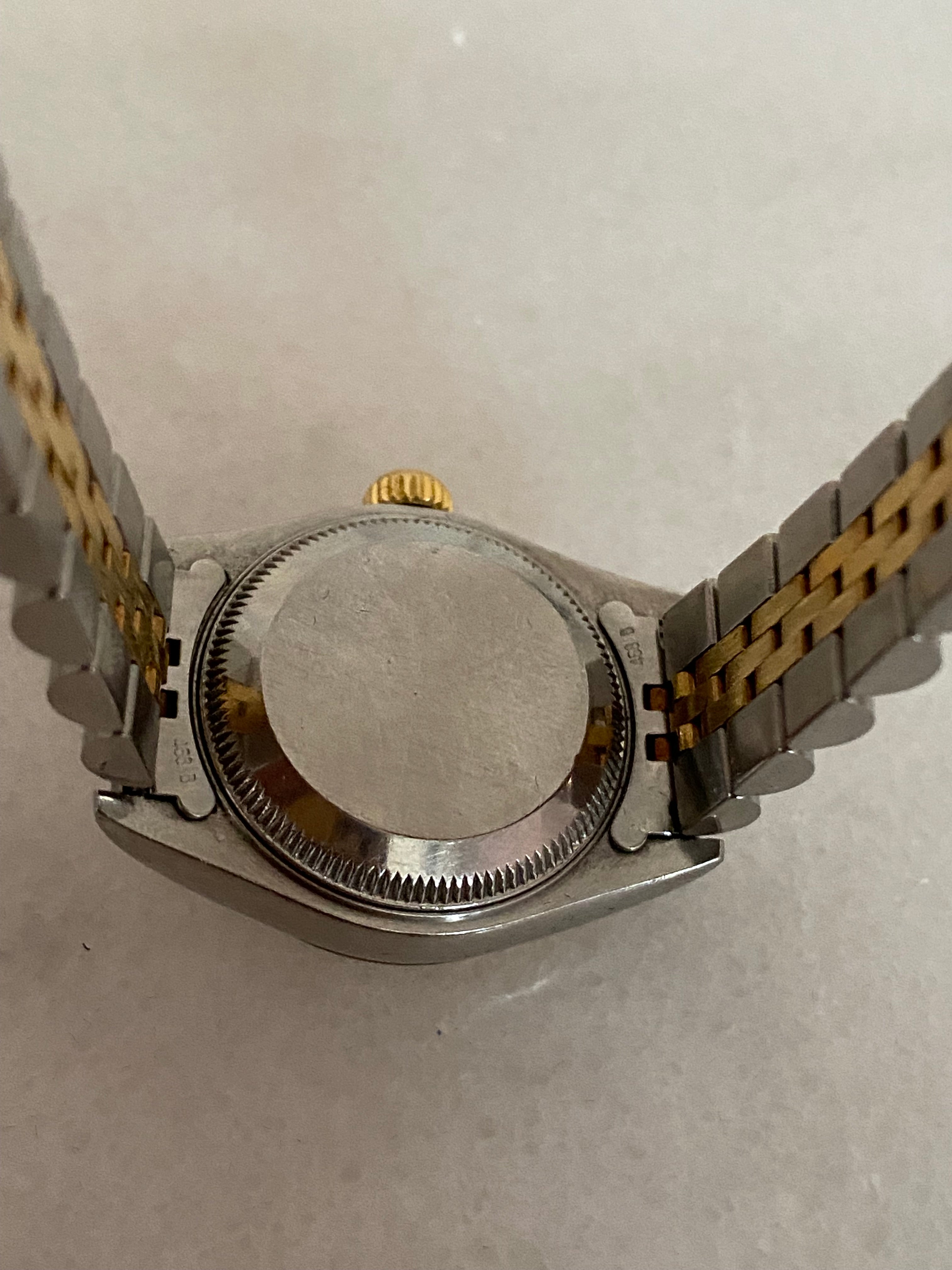 Rolex 18K Yellow Gold Stainless Steel Oyster Perpetual Datejust 26mm Watch-Watch-Rolex-The Closet Egypt