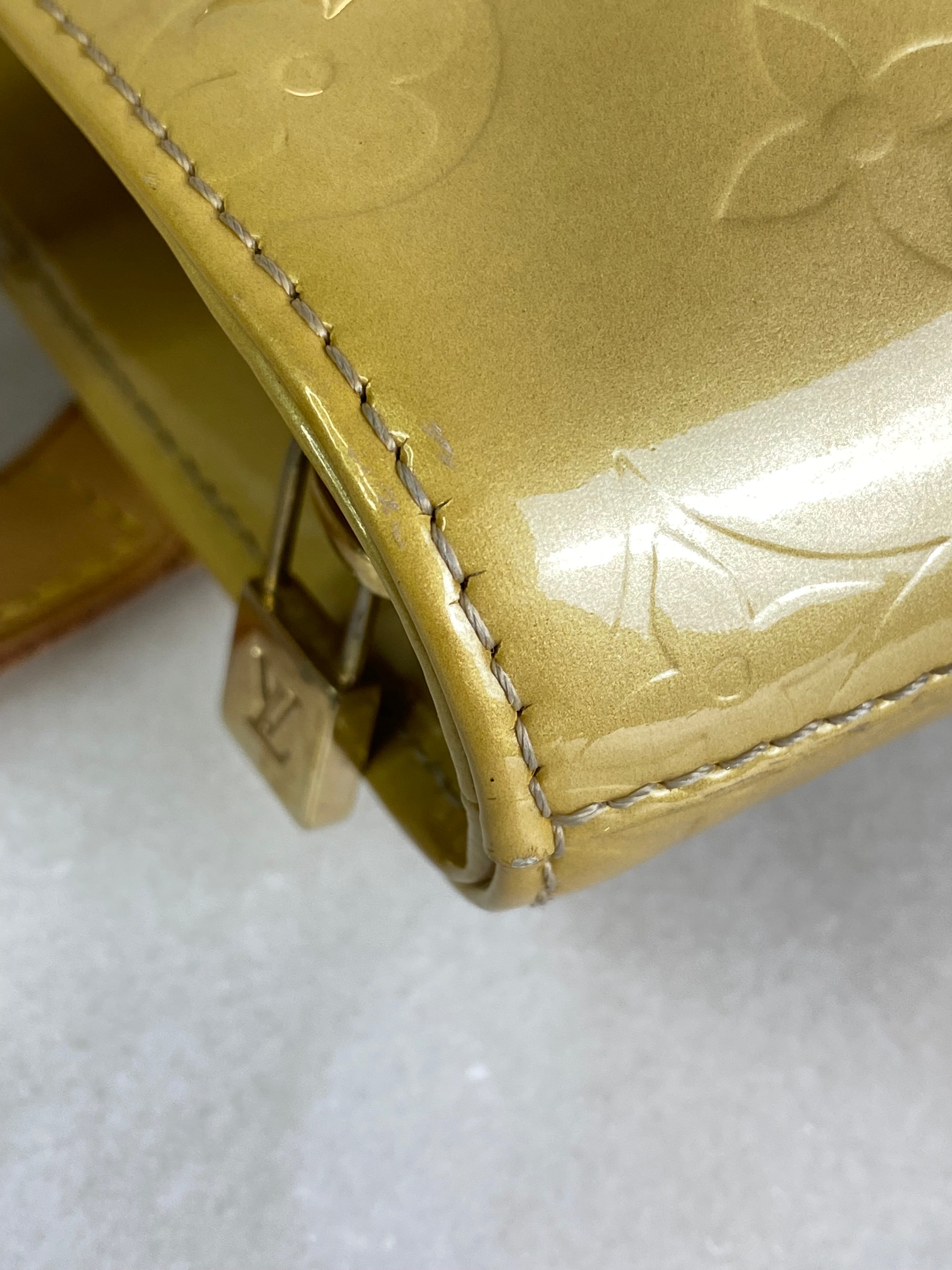 Louis Vuitton Beige Houston Vernis Shoulder Bag-handbag-Louis Vuitton-The Closet Egypt