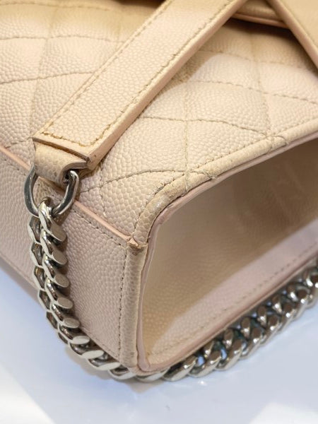 YSL Beige Monogram Envelope Medium Bag-handbag-YSL-The Closet Egypt