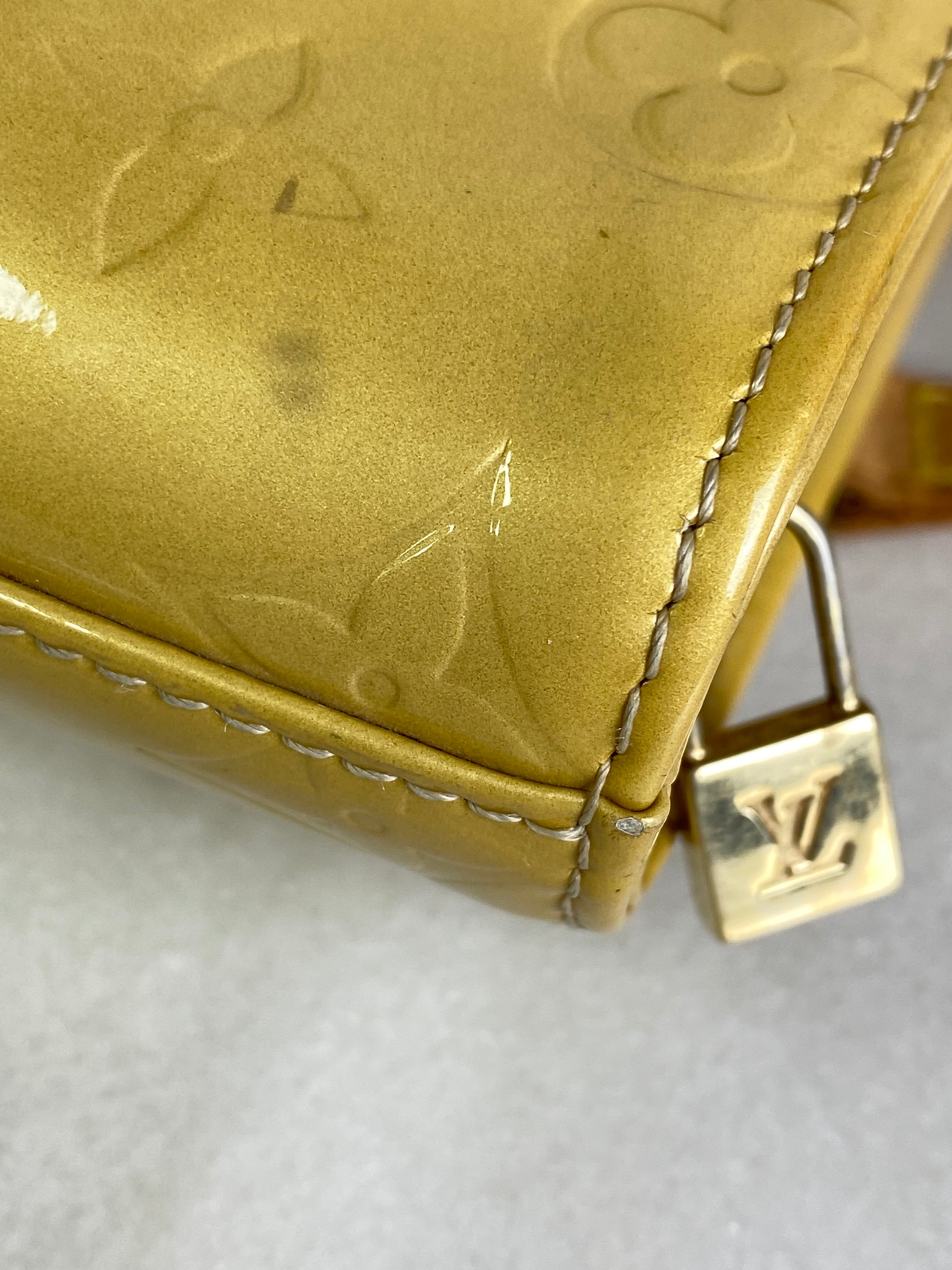 Louis Vuitton Beige Houston Vernis Shoulder Bag-handbag-Louis Vuitton-The Closet Egypt