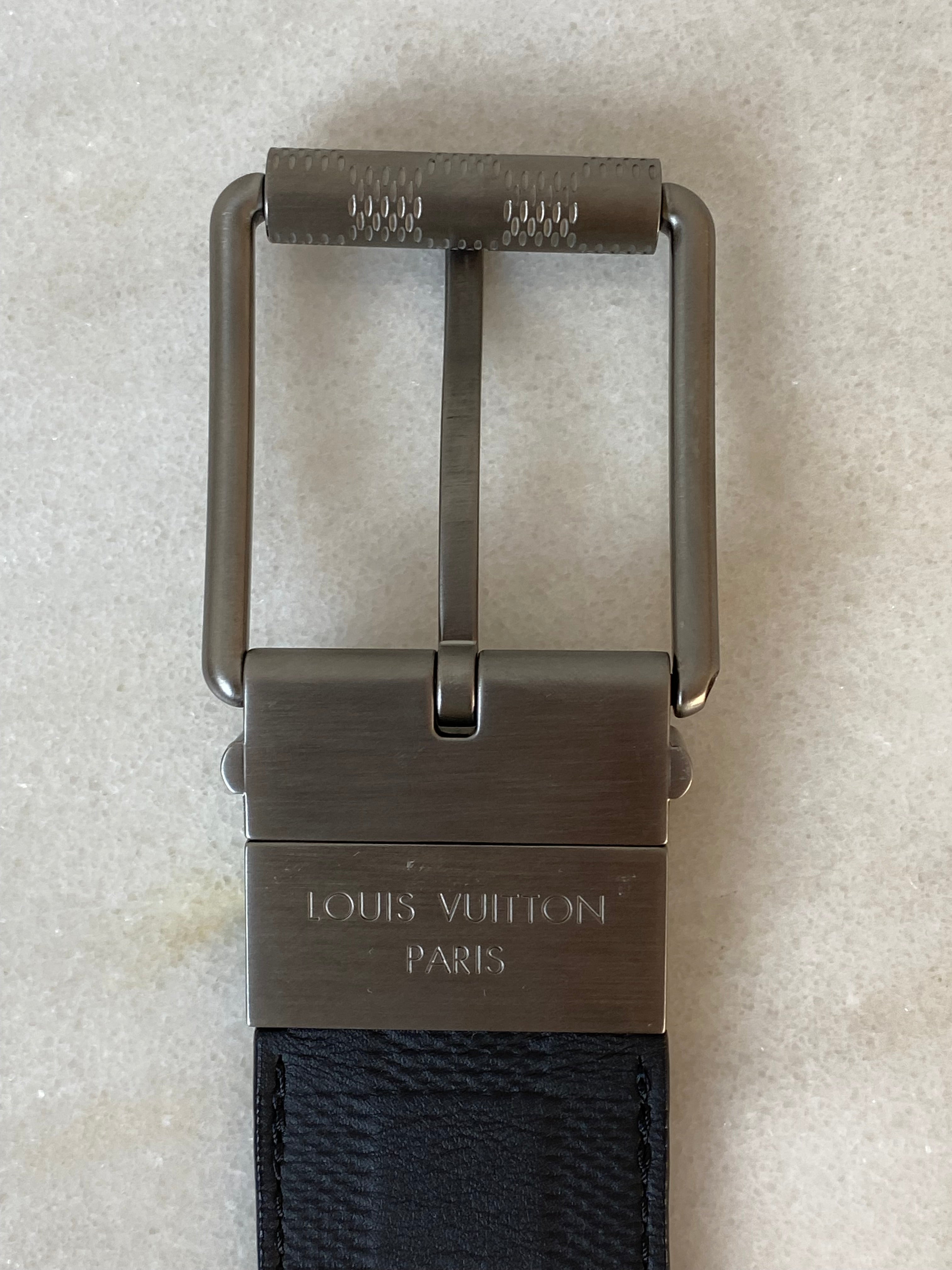 Louis Vuitton Bicolor Damier Reversible Belt-Belt-Louis Vuitton-The Closet Egypt