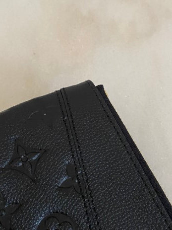 Louis Vuitton Black Monogram Empreinte Daily Pouch-Pouch-Louis Vuitton-The Closet Egypt