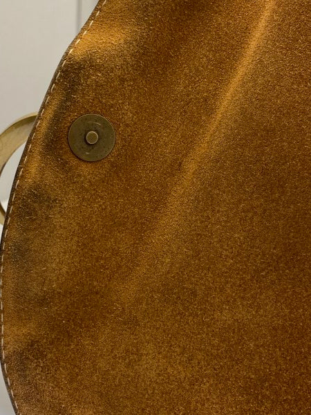 Christian Dior Camel Saddle Crossbody Bag-handbag-Christian Dior-The Closet Egypt