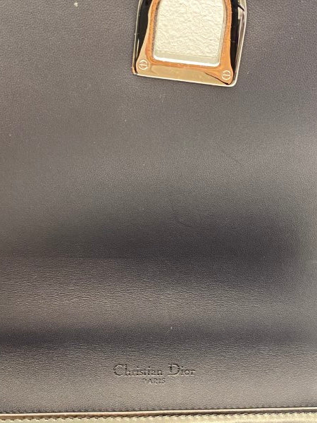 Christian Dior Mettalic Grey Diorama Micro Cannage Flap Medium Bag-handbag-Christian Dior-The Closet Egypt