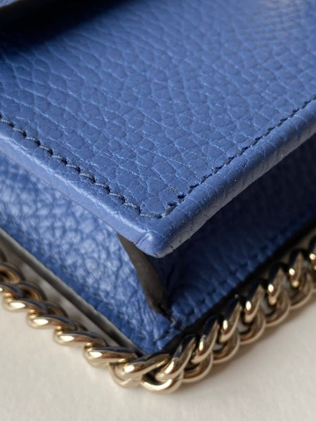 Gucci Blue Interlocking WOC-Wallet Chain-Gucci-The Closet Egypt