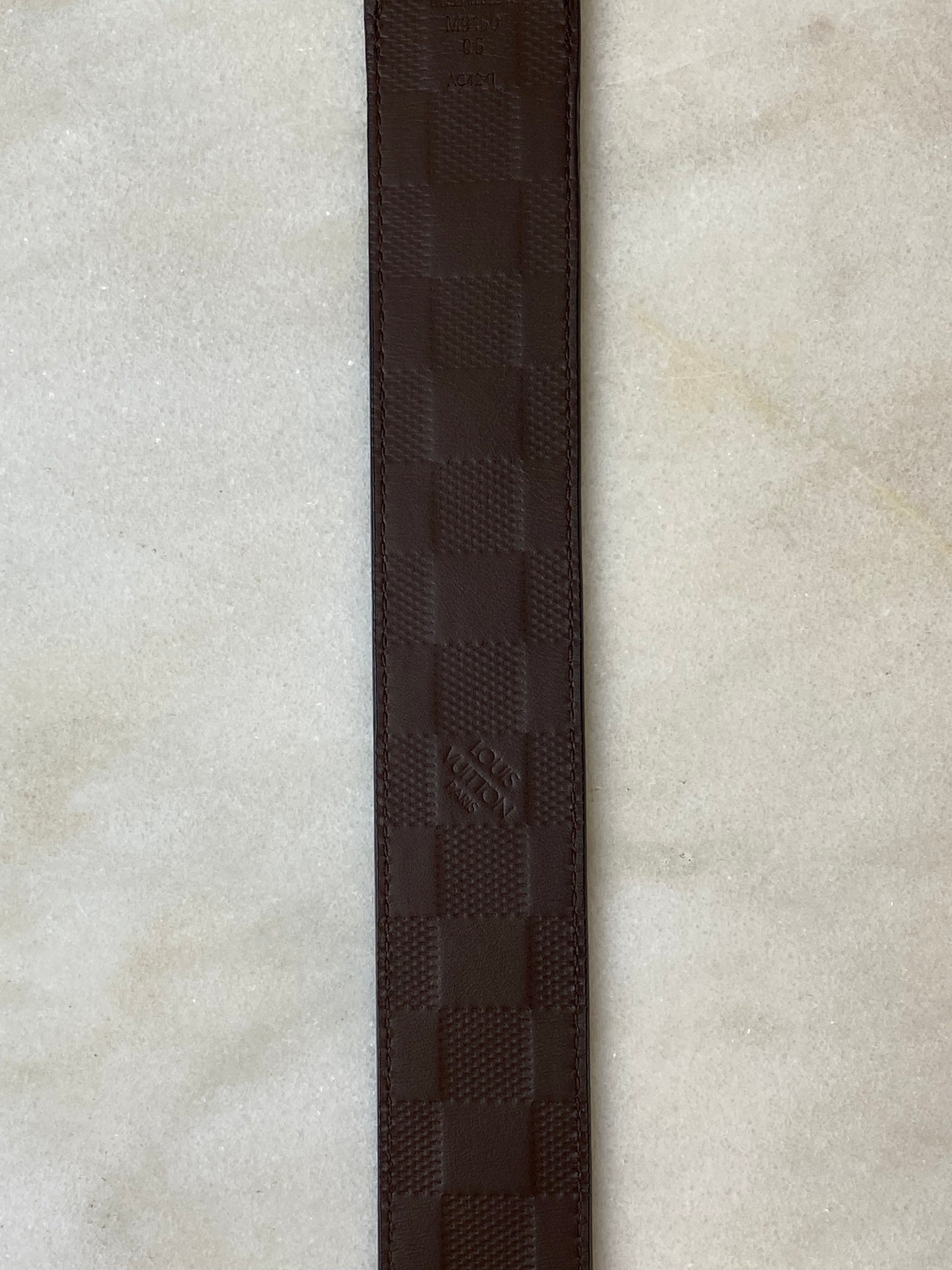 Louis Vuitton Bicolor Damier Reversible Belt-Belt-Louis Vuitton-The Closet Egypt