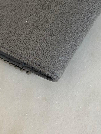Stella Mccartney Grey Continental Falabella Small Wallet-wallet-Stella Mccartney-The Closet Egypt