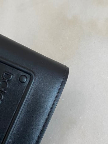 Dolce & Gabbana Black Bifold wih Raised Logo Small Wallet-wallet-Dolce & Gabbana-The Closet Egypt