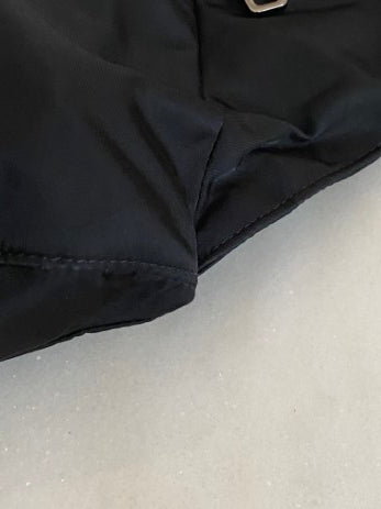 Dolce & Gabbana Black Nylon Waist Bag W/ Rubberized Logo-Waist Bag-Dolce & Gabbana-The Closet Egypt