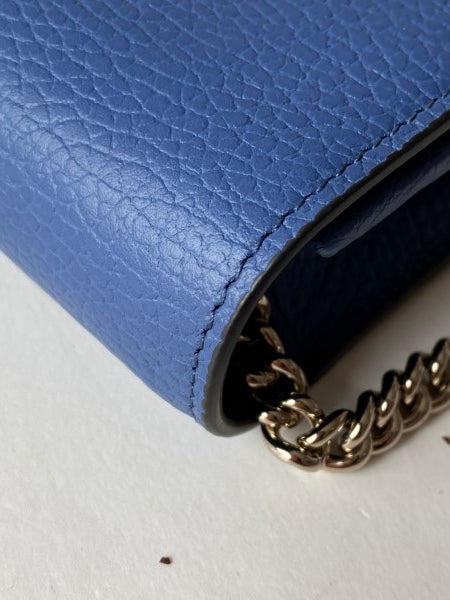 Gucci Blue Interlocking WOC-Wallet Chain-Gucci-The Closet Egypt