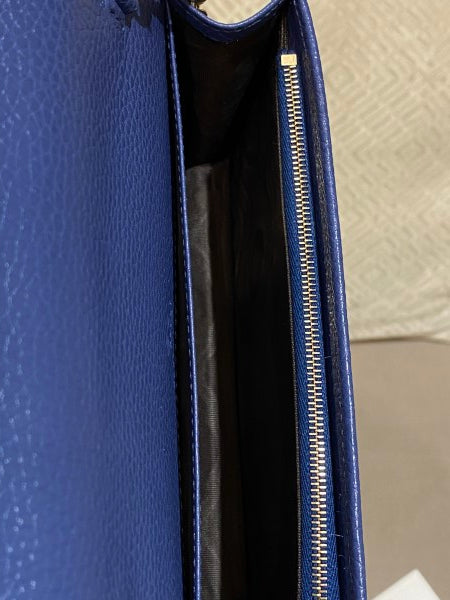 Gucci Dark Blue Disco Soho Wallet On Chain-handbag-Gucci-The Closet Egypt