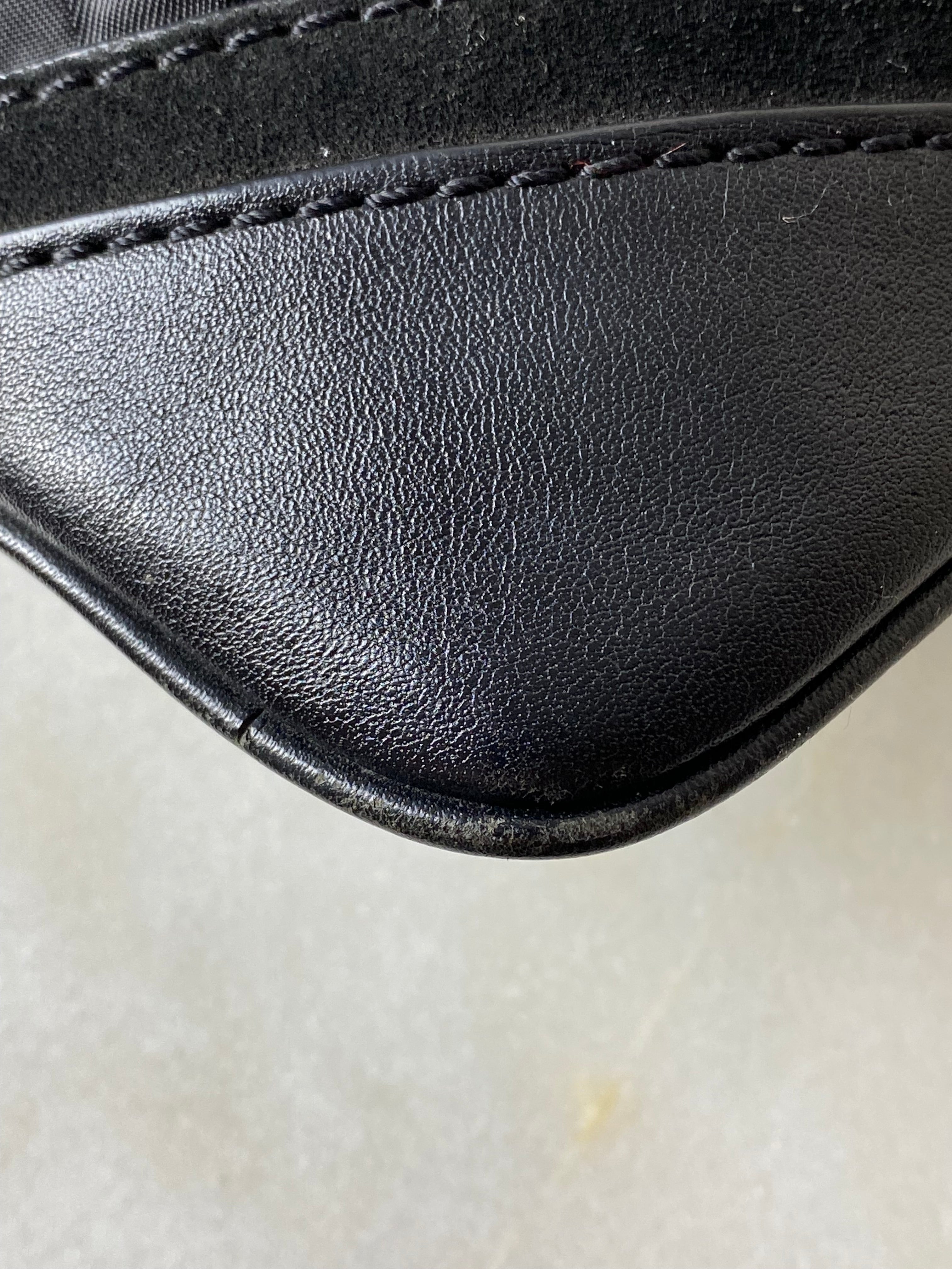 Burberry Black Smocked Check Crossbody Bag-handbag-Burberry-The Closet Egypt