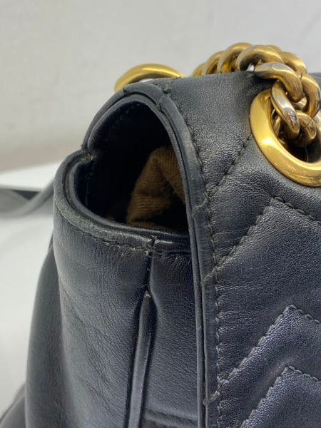 Gucci Black Marmont Medium Bag-handbag-Gucci-The Closet Egypt