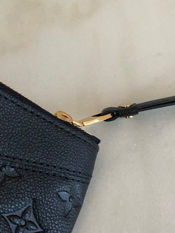 Louis Vuitton Black Monogram Empreinte Daily Pouch-Pouch-Louis Vuitton-The Closet Egypt