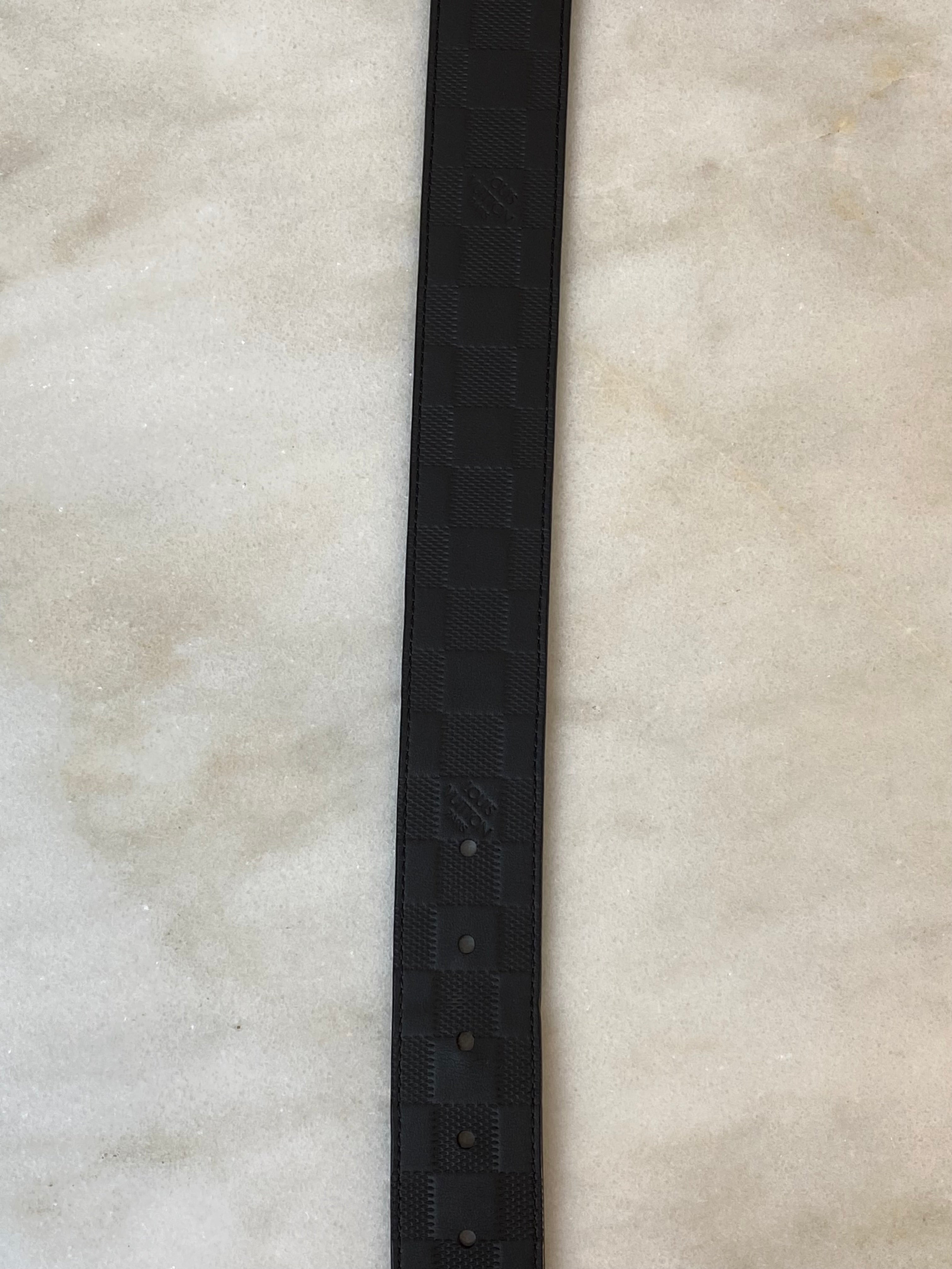 Louis Vuitton Bicolor Damier Reversible Belt-Belt-Louis Vuitton-The Closet Egypt