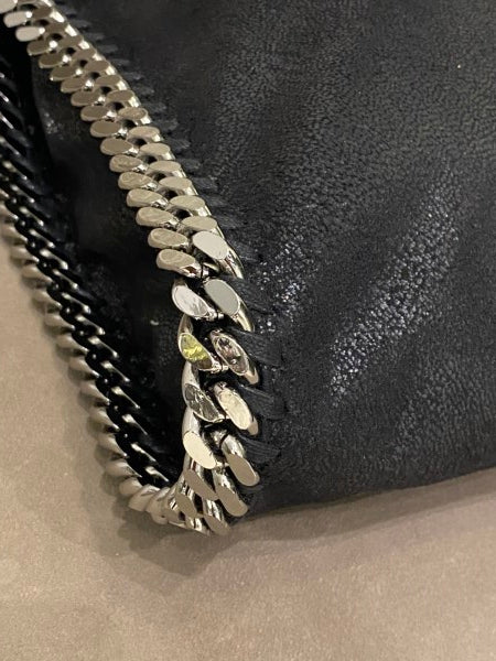 Stella Mccartney Black Falabella Tote Chain Bag-handbag-Stella Mccartney-The Closet Egypt