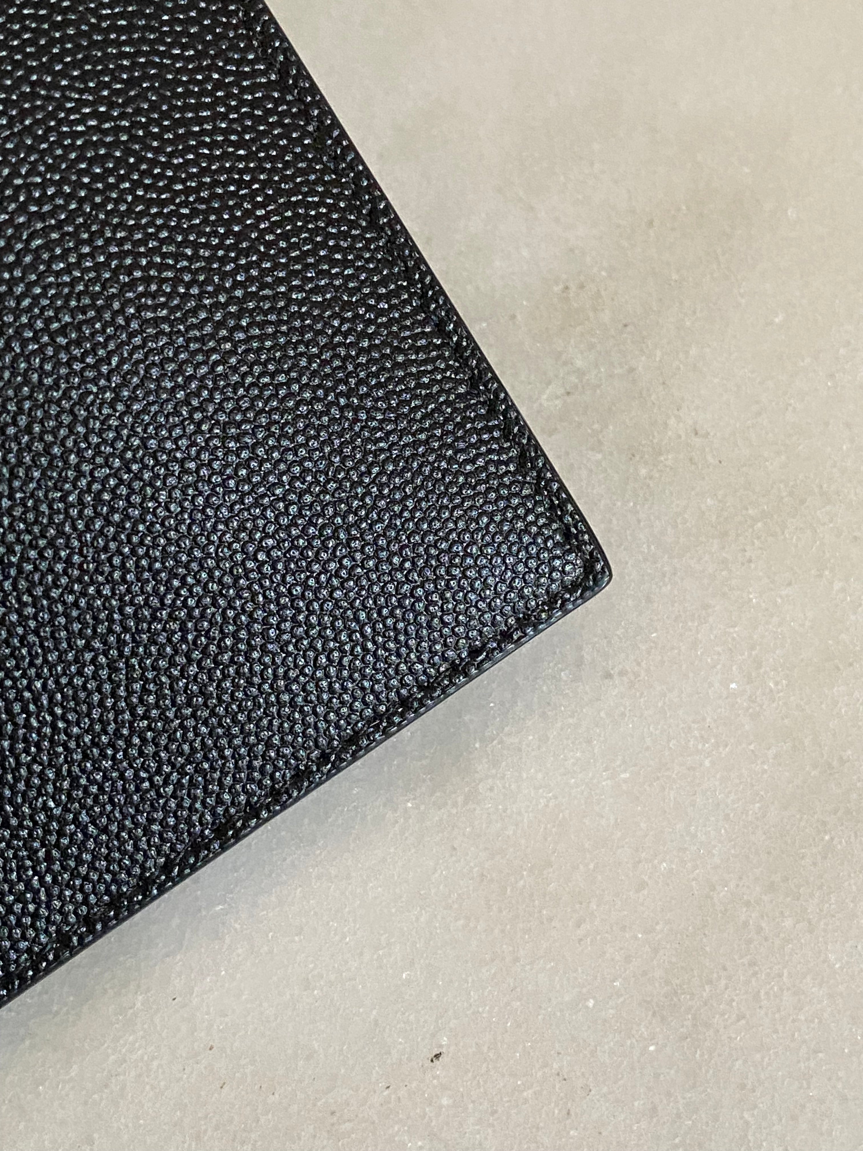 YSL Black Uptown Pouch-Clutch-YSL-The Closet Egypt