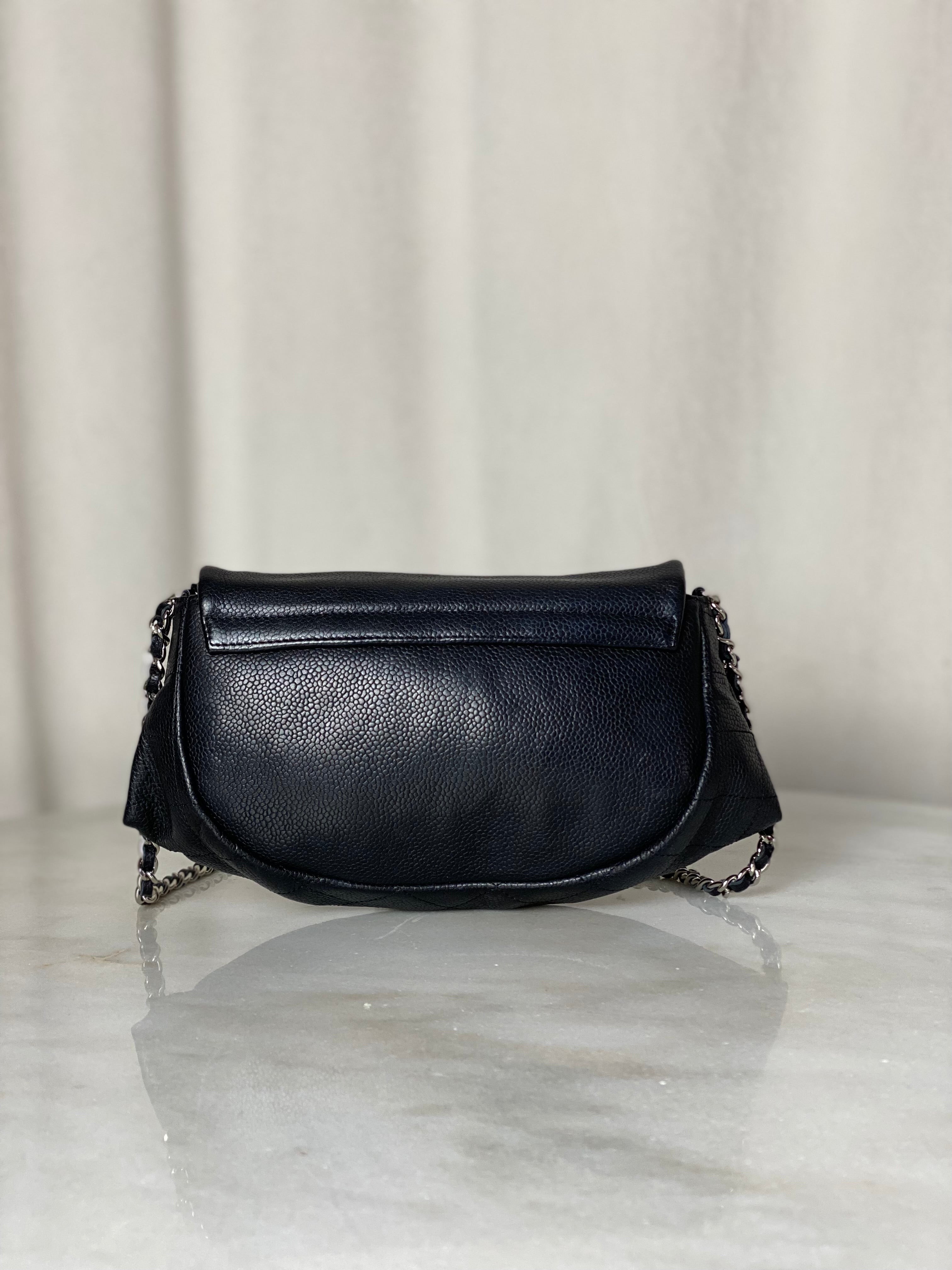 Chanel Black CC Half Moon WOC-Wallet Chain-Chanel-The Closet Egypt