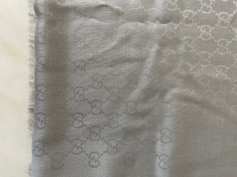 Gucci Grey GG Scarf-Scarf-Gucci-The Closet Egypt