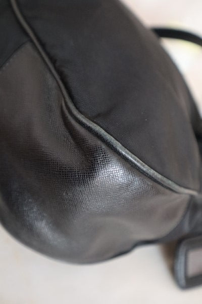 Prada Black Nylon Hobo Bag-handbag-Prada-The Closet Egypt