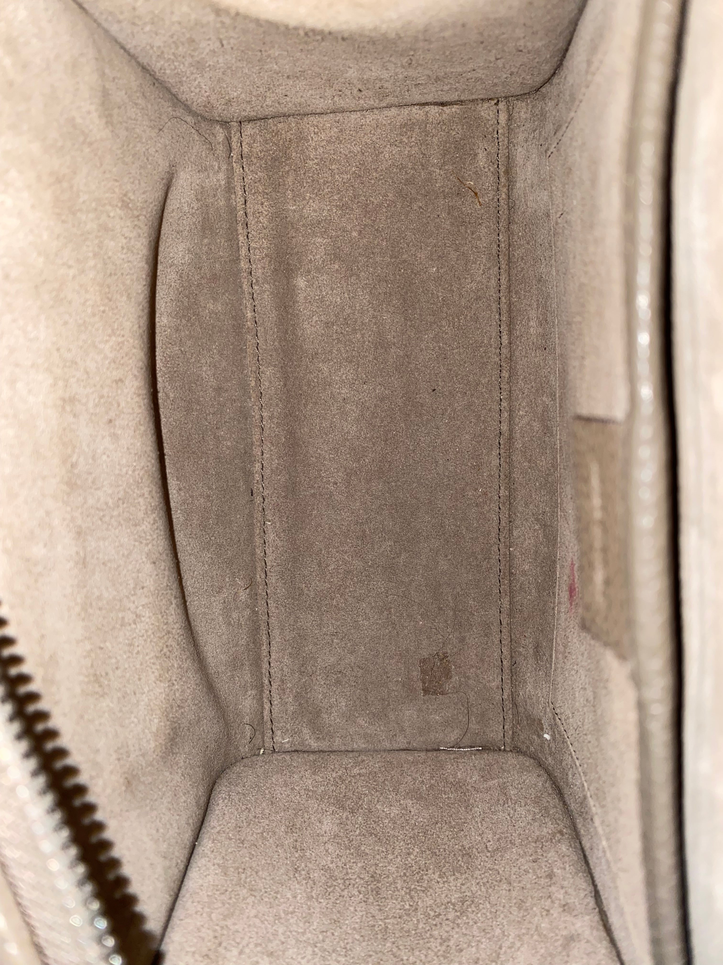 Celine Dark Beige Luggage Nano Tote Bag-handbag-Celine-The Closet Egypt