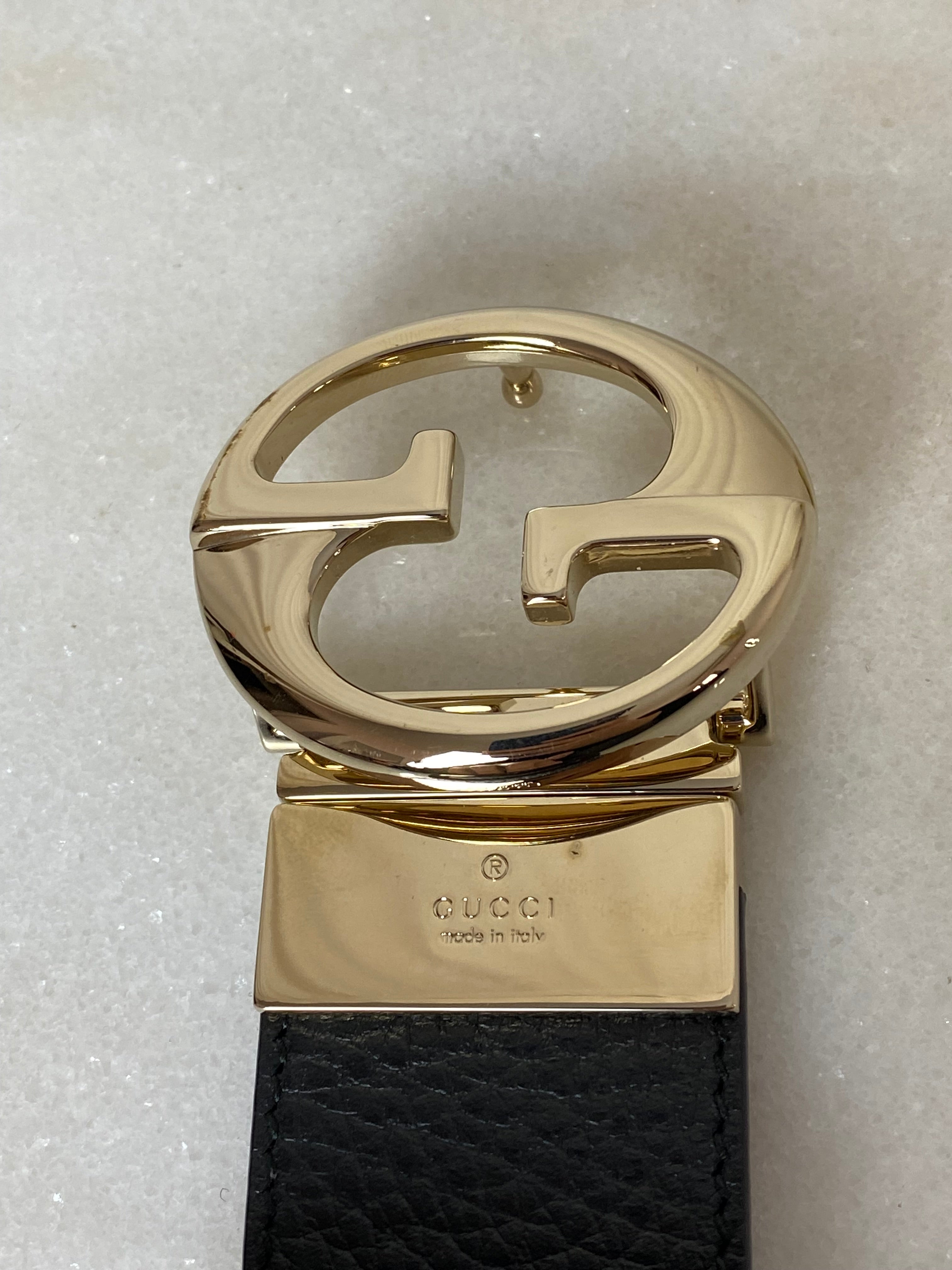 Gucci Bicolor Reversible Belt 38-Belt-Gucci-The Closet Egypt