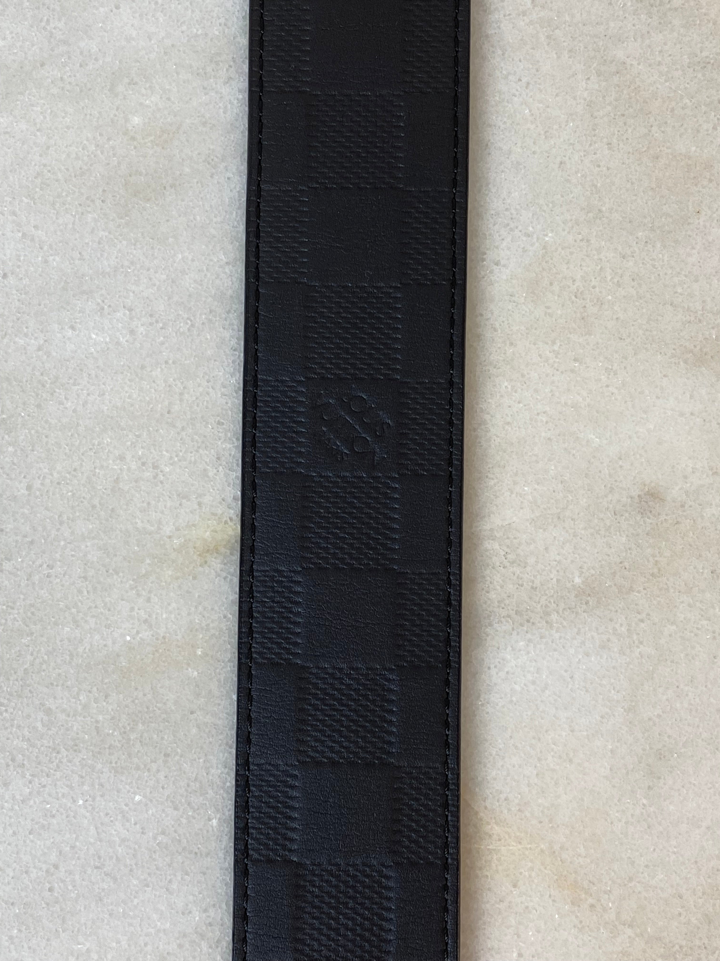 Louis Vuitton Bicolor Damier Reversible Belt-Belt-Louis Vuitton-The Closet Egypt