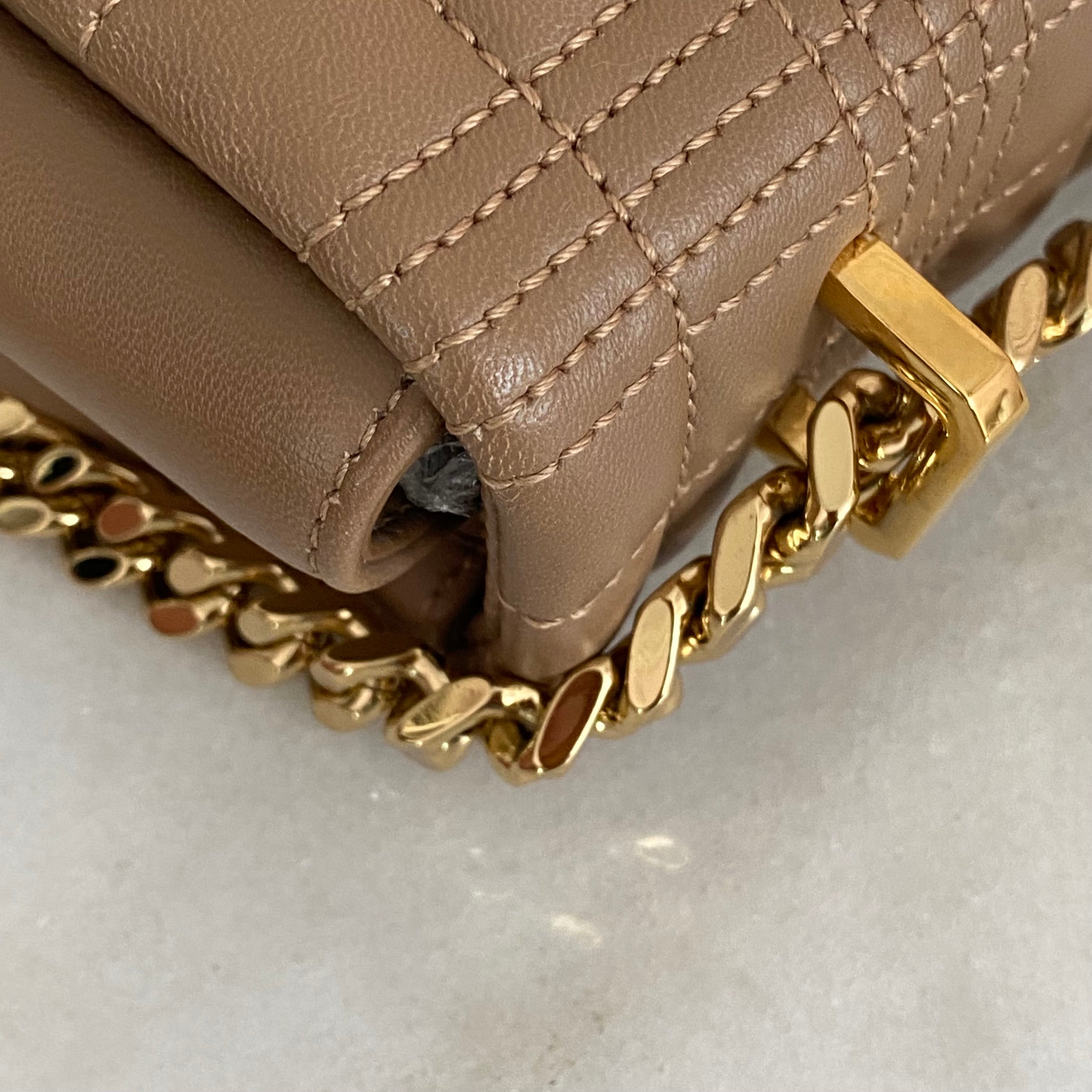 Burberry Beige TB Small Quilted Lola Bag-handbag-Burberry-The Closet Egypt